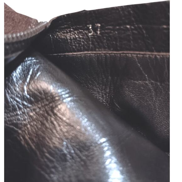 Y2K Vintage PRADA Kitten Heel Suede Boots 37 6.5 Square Toe Brown 2000's Buckle - Picture 12 of 14